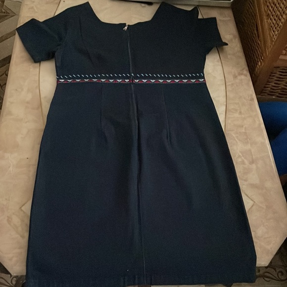 A.M.I WOMEN’S JEAN DRESS MEDIUM - Picture 9 of 9